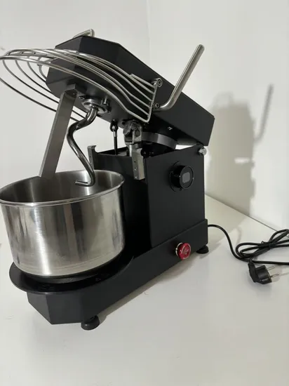 Macchina per impasto del pane da 5L e 10L, ciotola facilmente rimovibile, piccola impastatrice a spirale da 2 kg e 4 kg con testa inclinabile