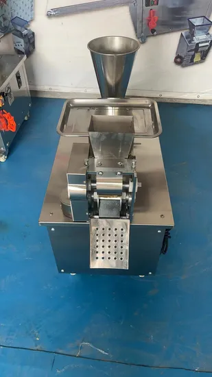 Macchina elettrica automatica per la produzione di involtini primavera e wonton di samosa
