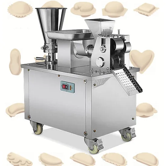 Macchina automatica per la produzione di ravioli, pierogi, pelmeni, gyoza, tortellini, ravioli russi/Macchina per la produzione di grandi empanada e samosa